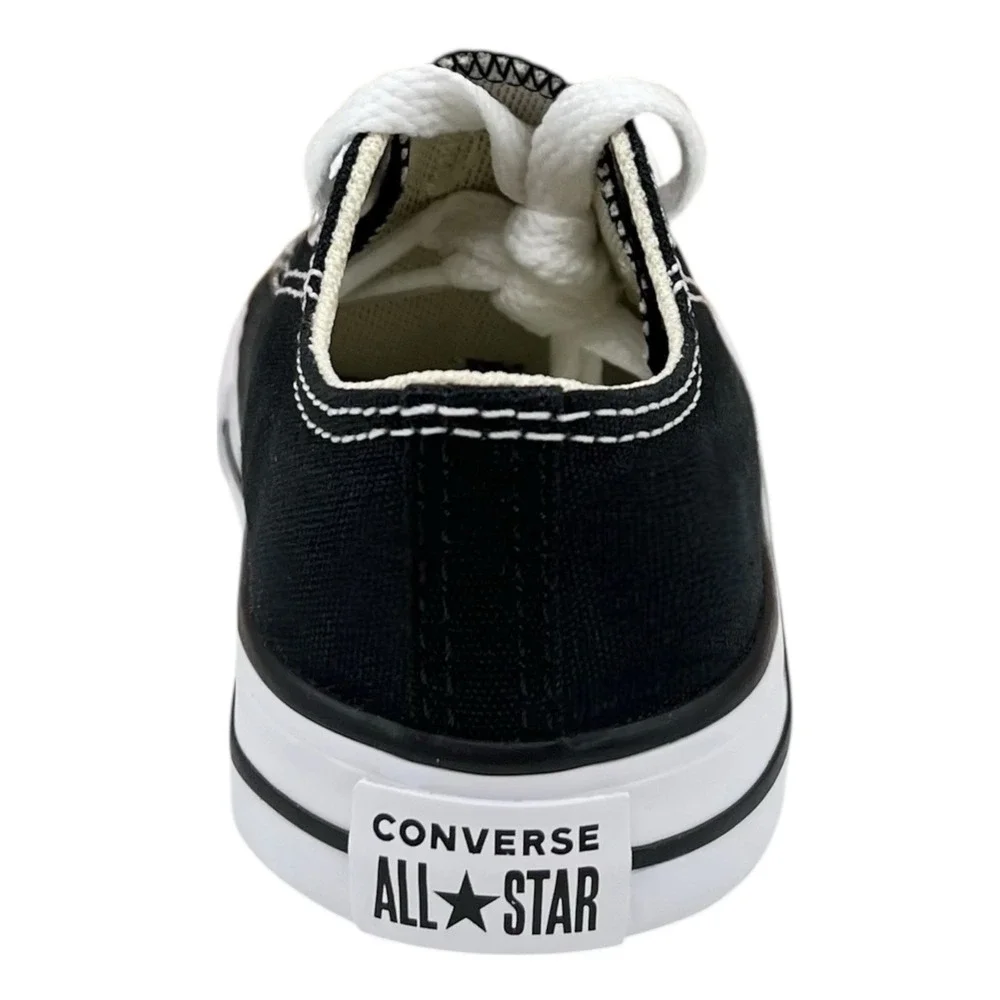 Converse Chuck Taylor All Star Toddler Boys Canvas Ox Classic Shoe 7 Black White
